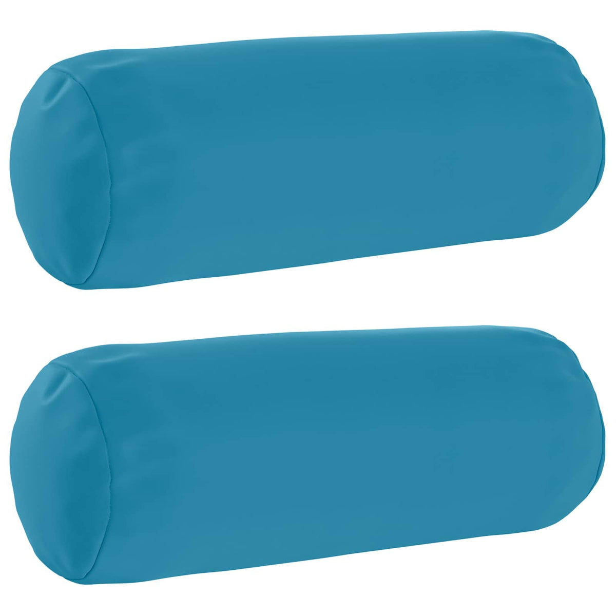 Throw Pillow 2 pcs HEERLEN Light Blue Dia. 15 x 40 cm Polyester