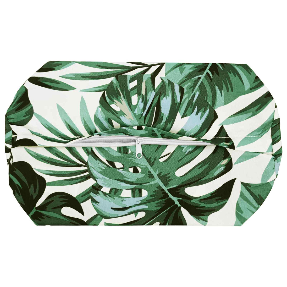 Throw Pillow 6 pcs HEERLEN Leaf Pattern Dia. 15 x 40 cm