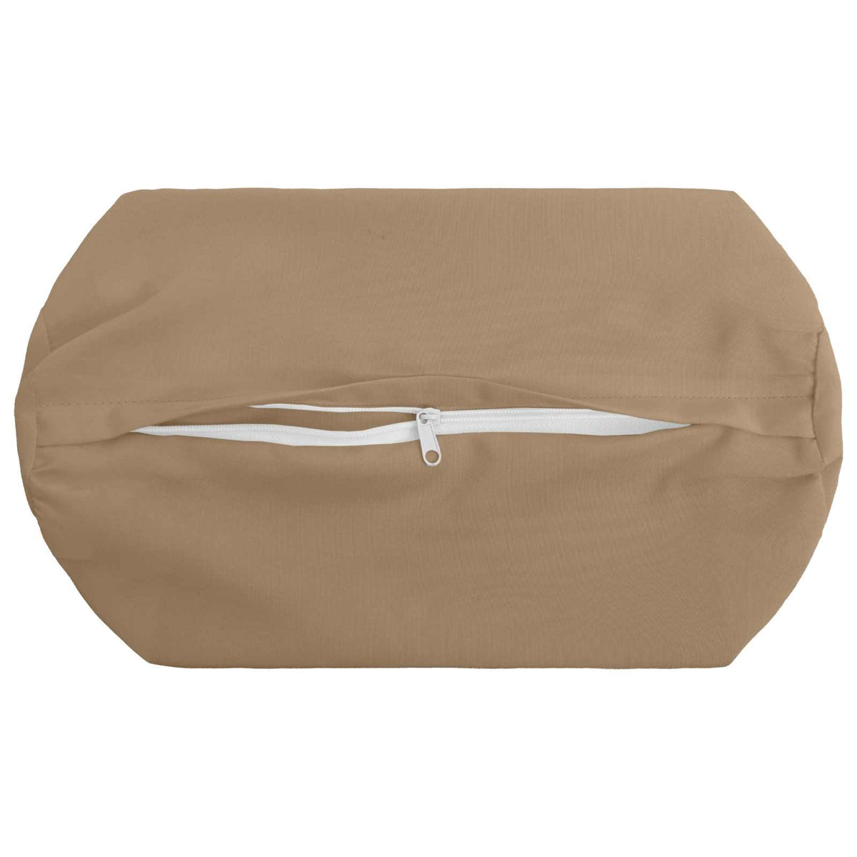 Throw Pillow 2 pcs HEERLEN Taupe Dia. 15 x 40 cm Polyester