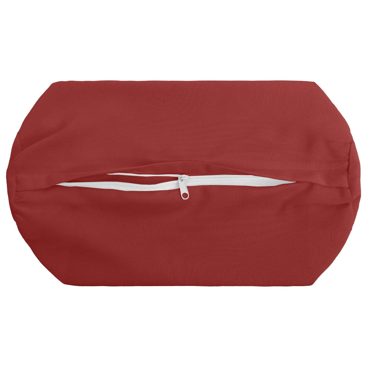 Throw Pillow 2 pcs HEERLEN Wine Red Dia. 15 x 40 cm Polyester