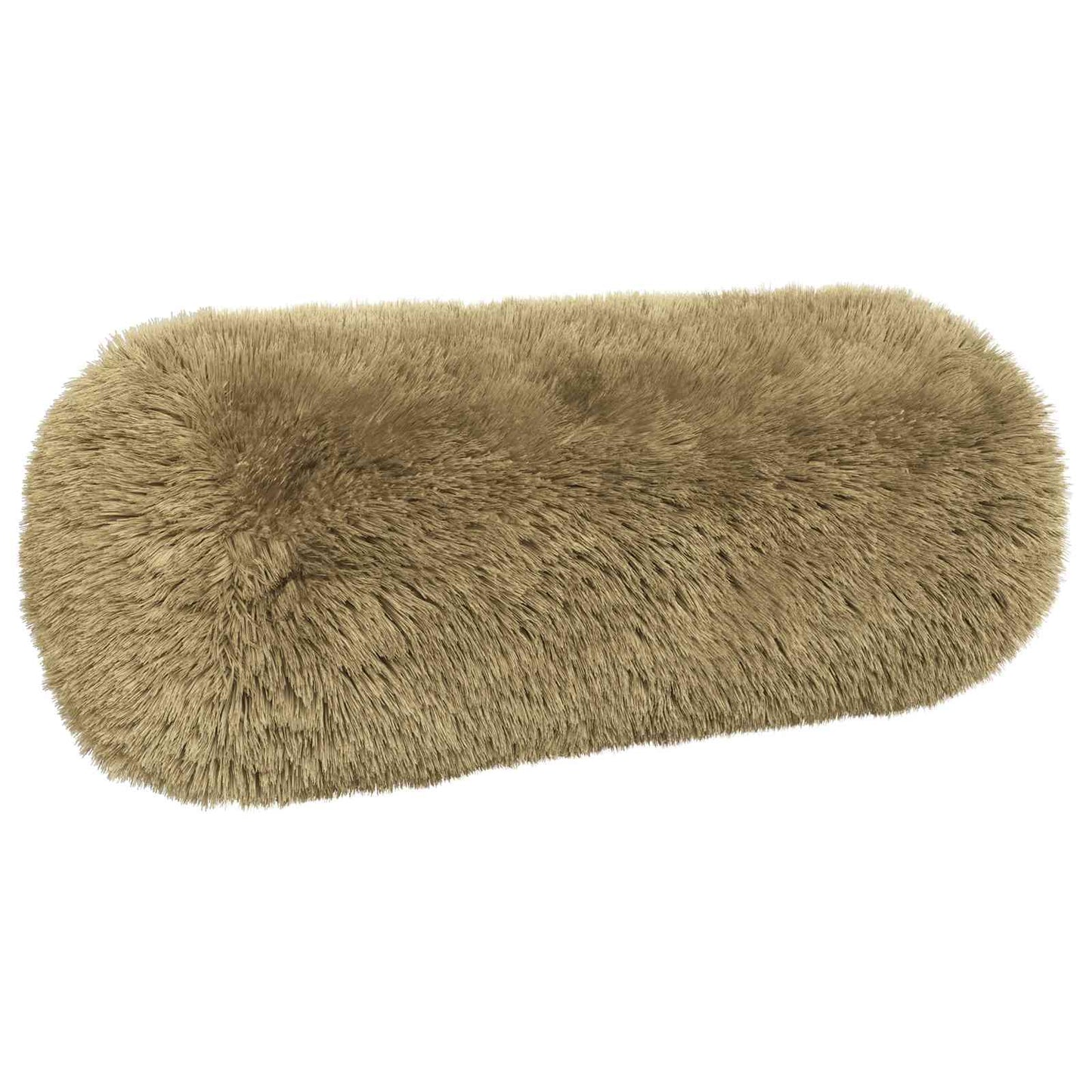 Cushion with Pillow HEERLEN 6 pcs Light Grey PV Fleece