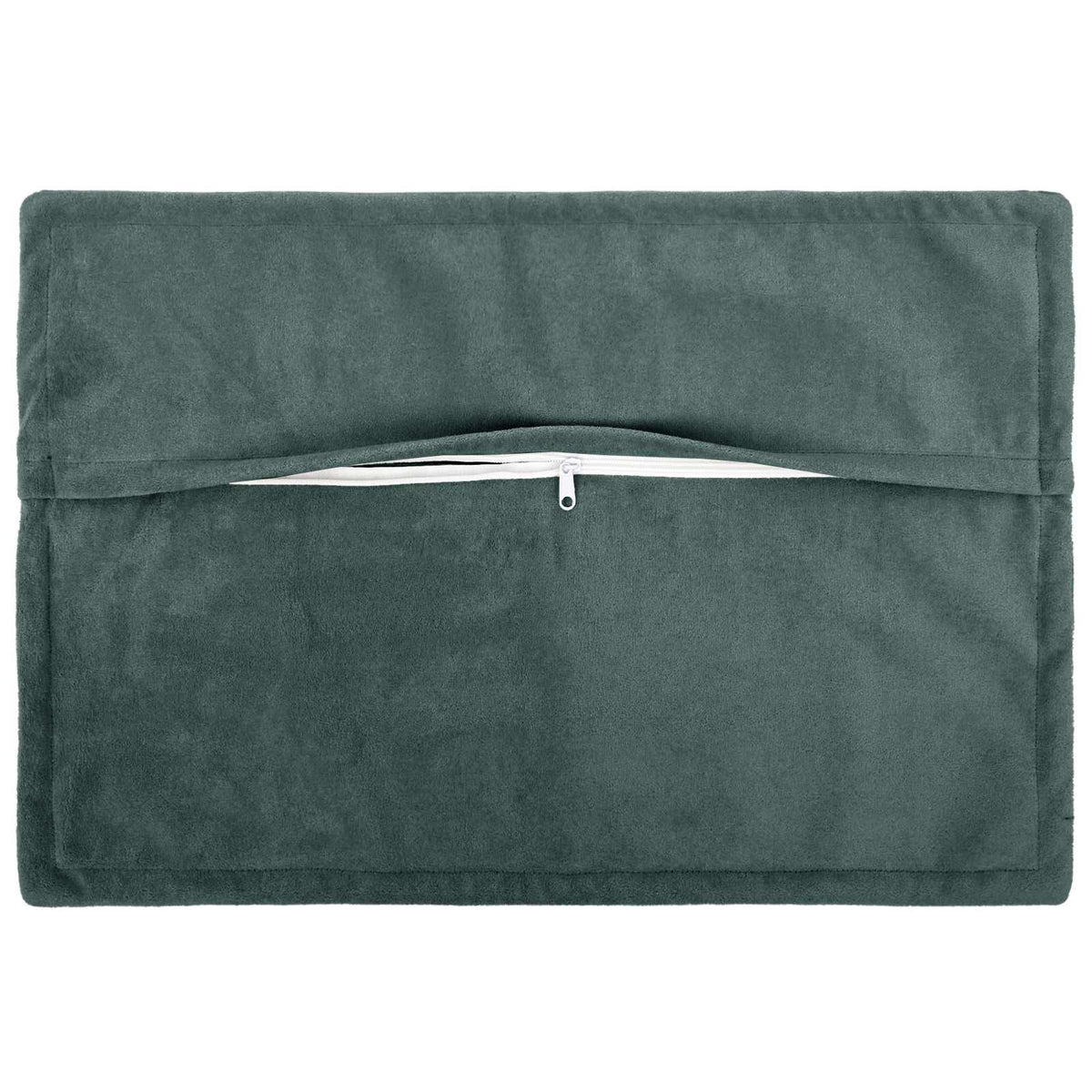 Cushion with Pillow HOUTEN 2 pcs Sea Blue Microfiber Fleece