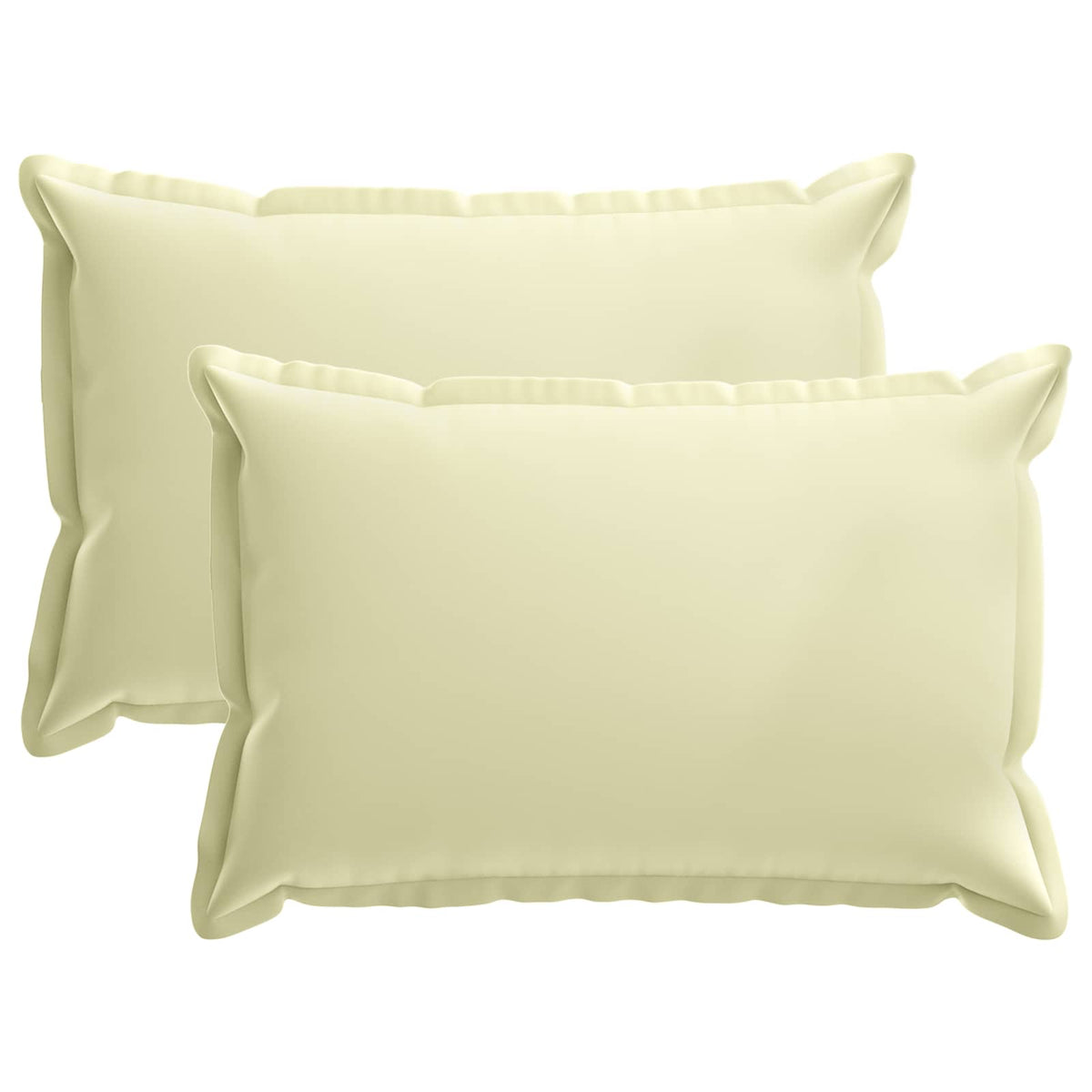 Cushion with Pillow HOUTEN 2 pcs Cream Polyester