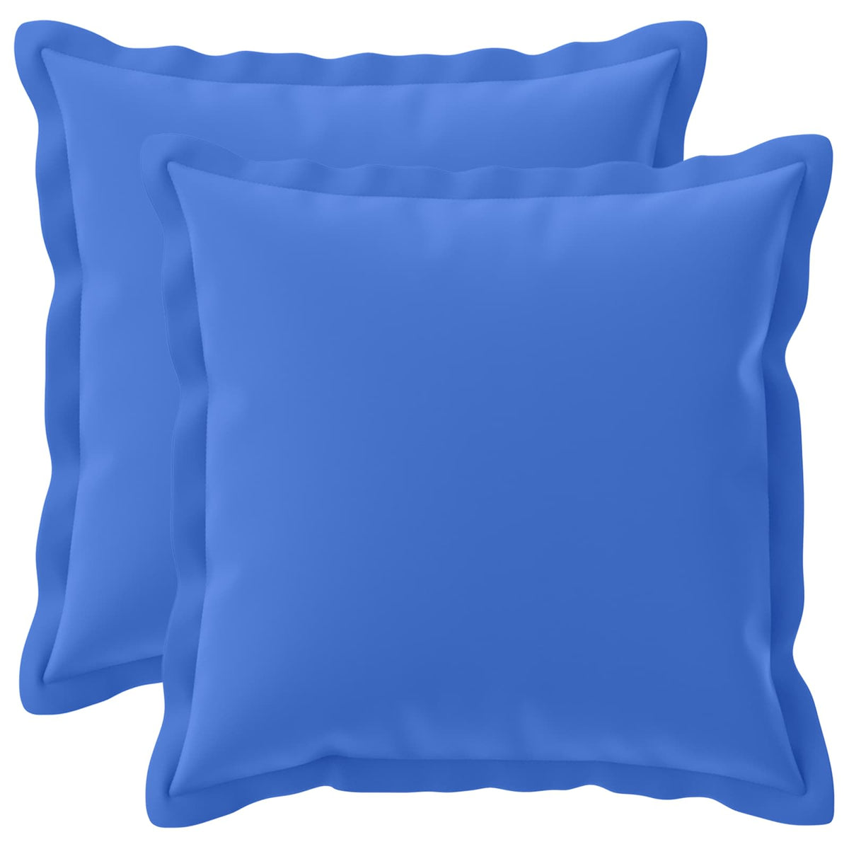Cushion with Pillow HOUTEN 2 pcs Royal Blue Polyester