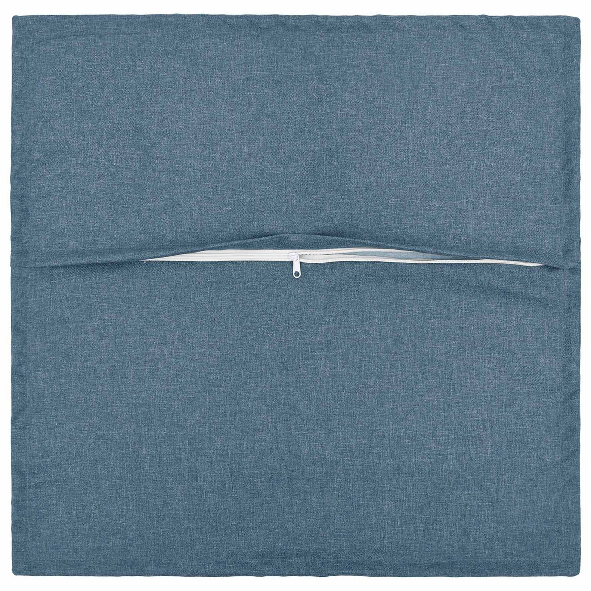 Cushion with Pillow HOUTEN 2 pcs Jeans Blue Faux Linen