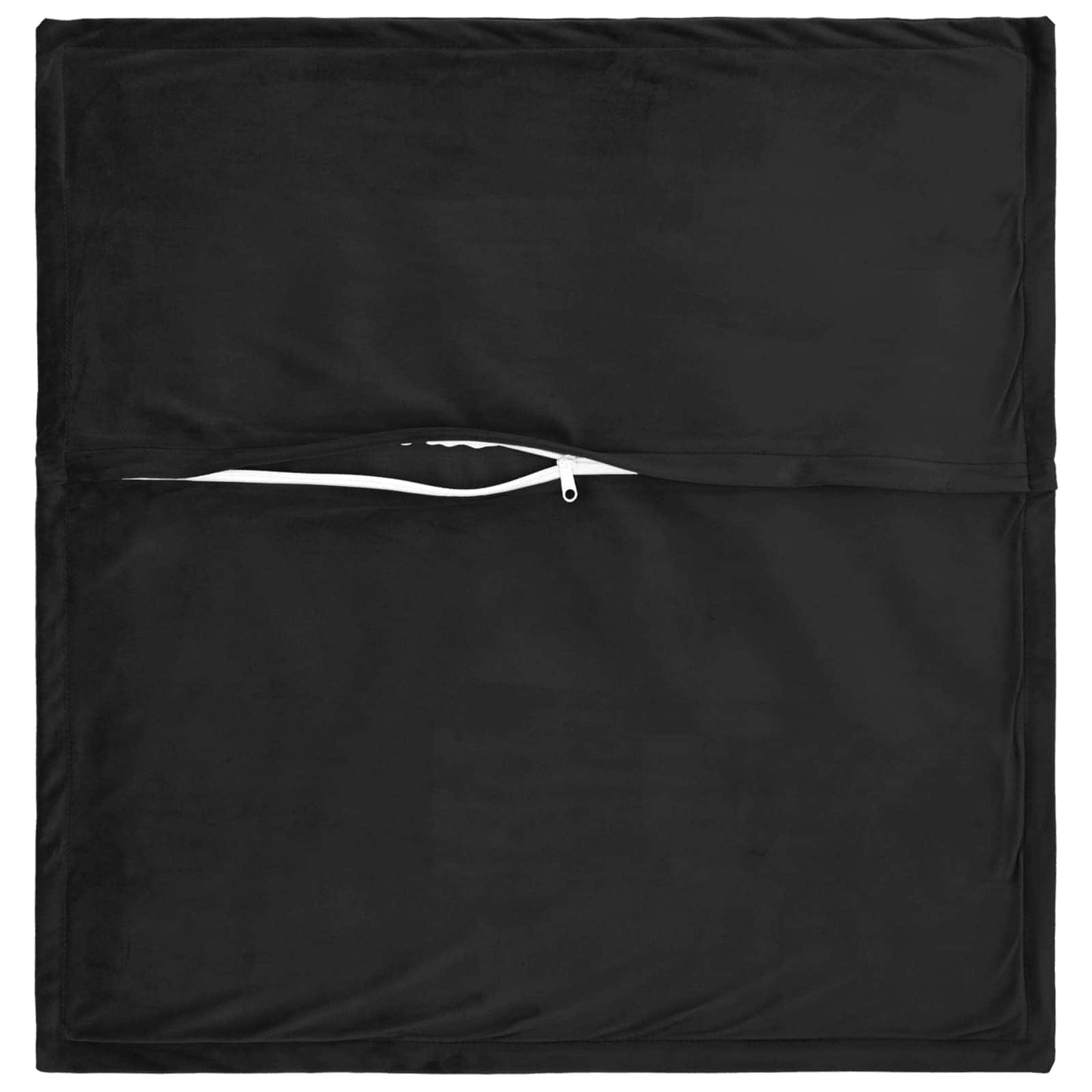 Cushion with Pillow HOUTEN 12 pcs Black Velvet