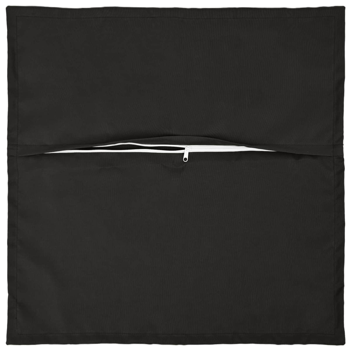 Cushion with Pillow HOUTEN 12 pcs Black Polyester