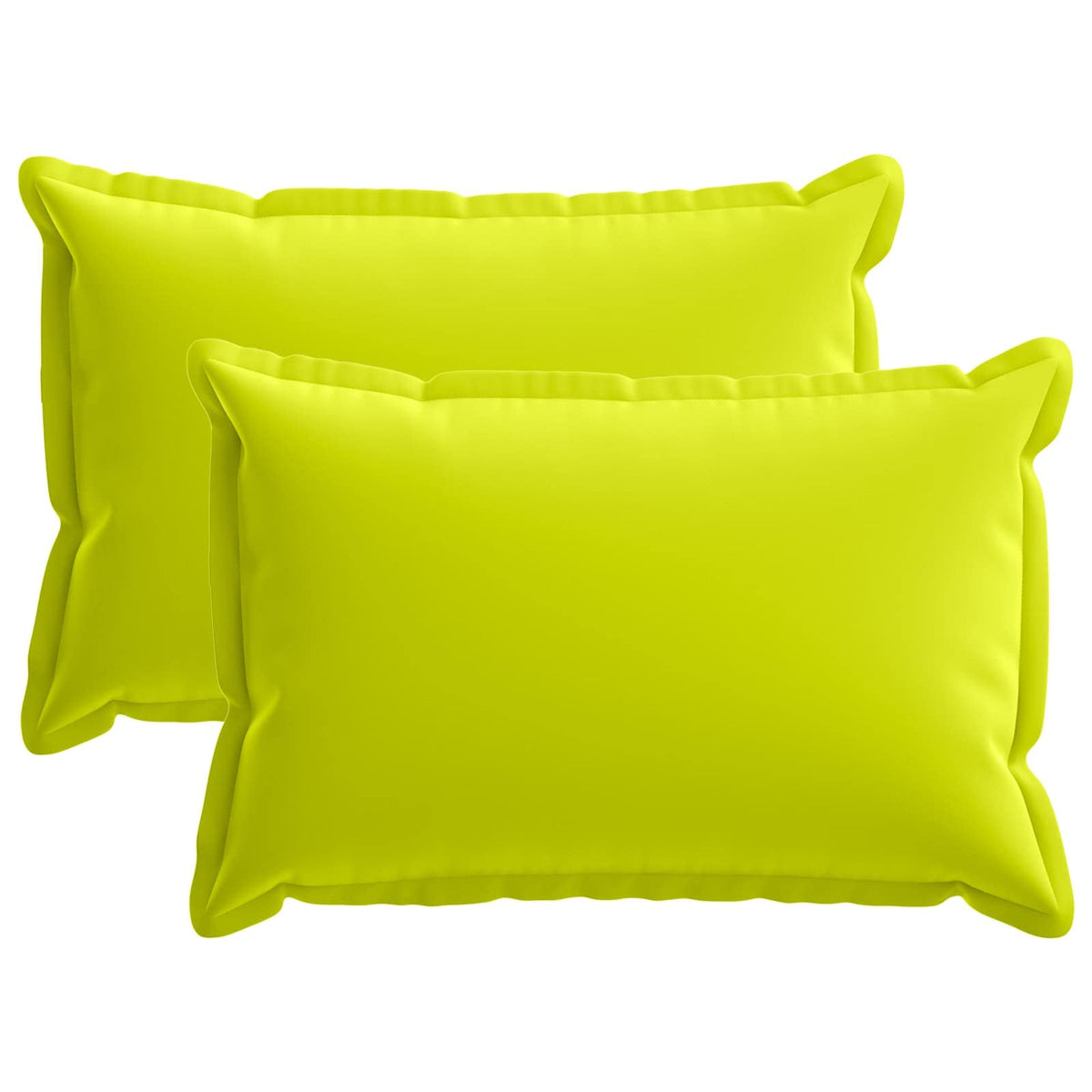 Cushion with Pillow HOUTEN 2 pcs Bright Green Polyester