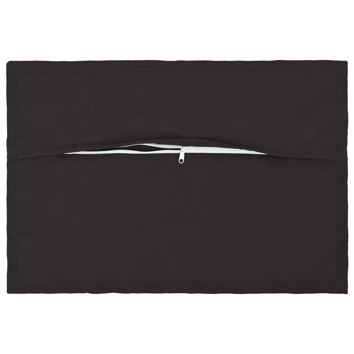 Cushion with Pillow HOUTEN 2 pcs Black Polyester