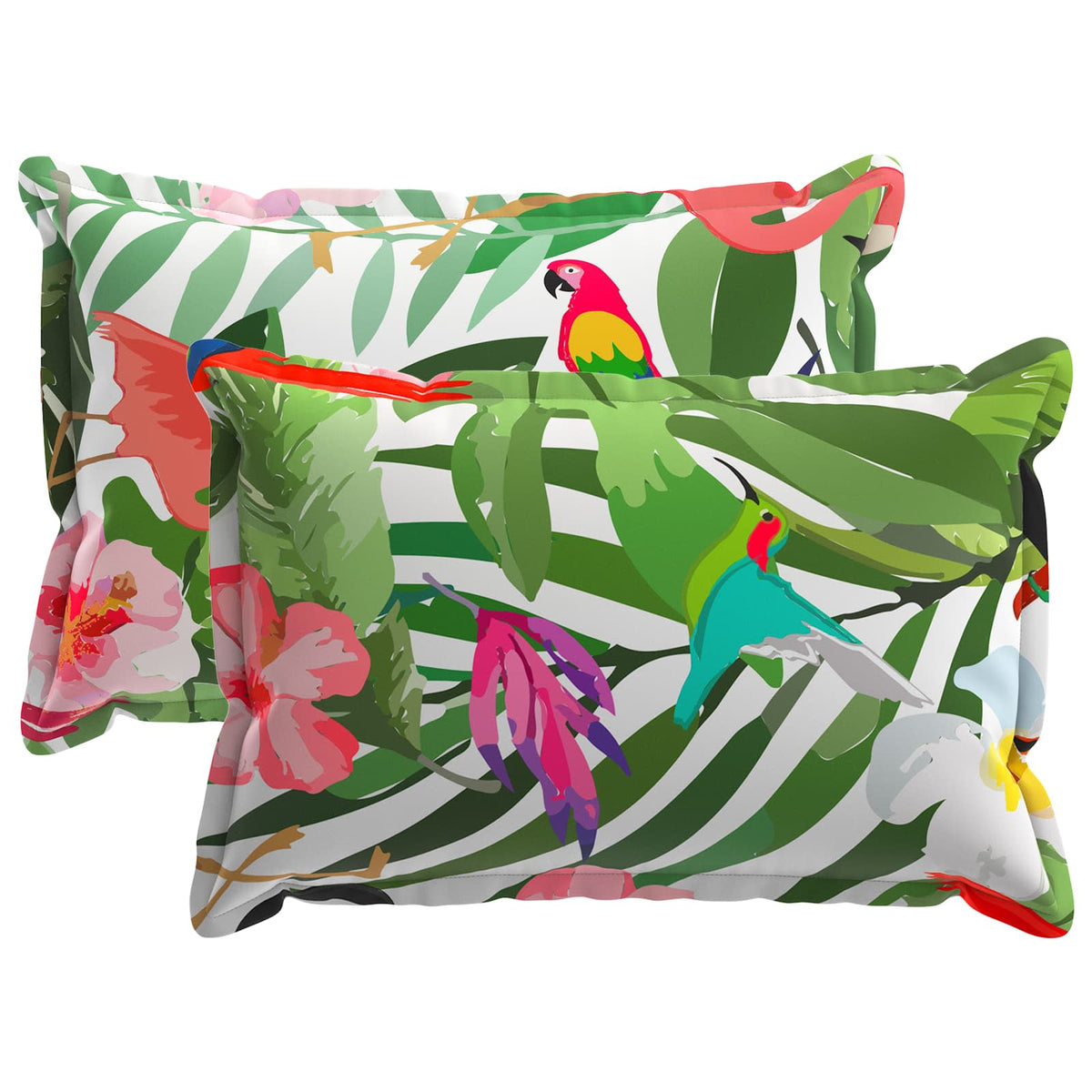 Cushion with Pillow HOUTEN 2 pcs Multicolour Polyester