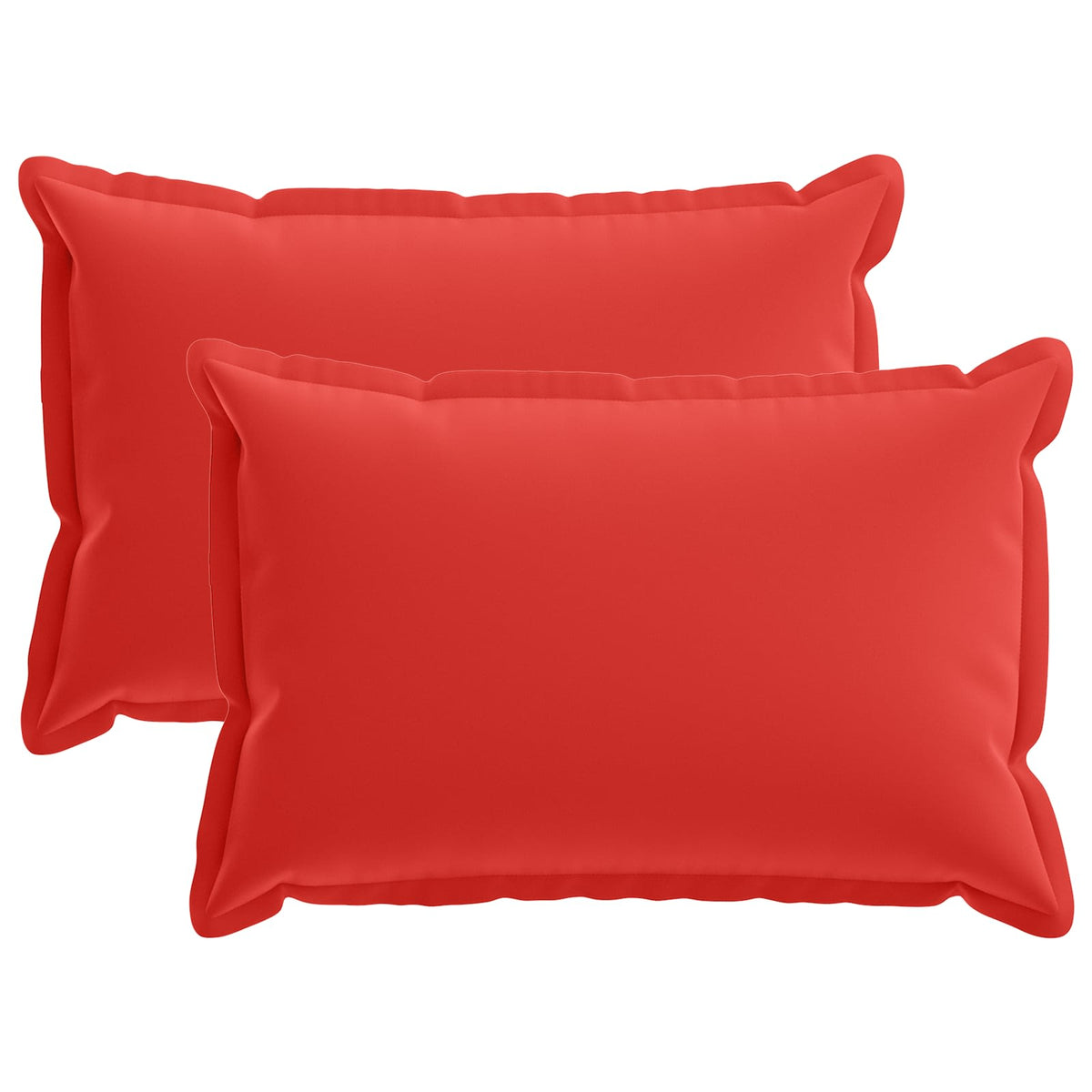 Cushion with Pillow HOUTEN 2 pcs Red Polyester
