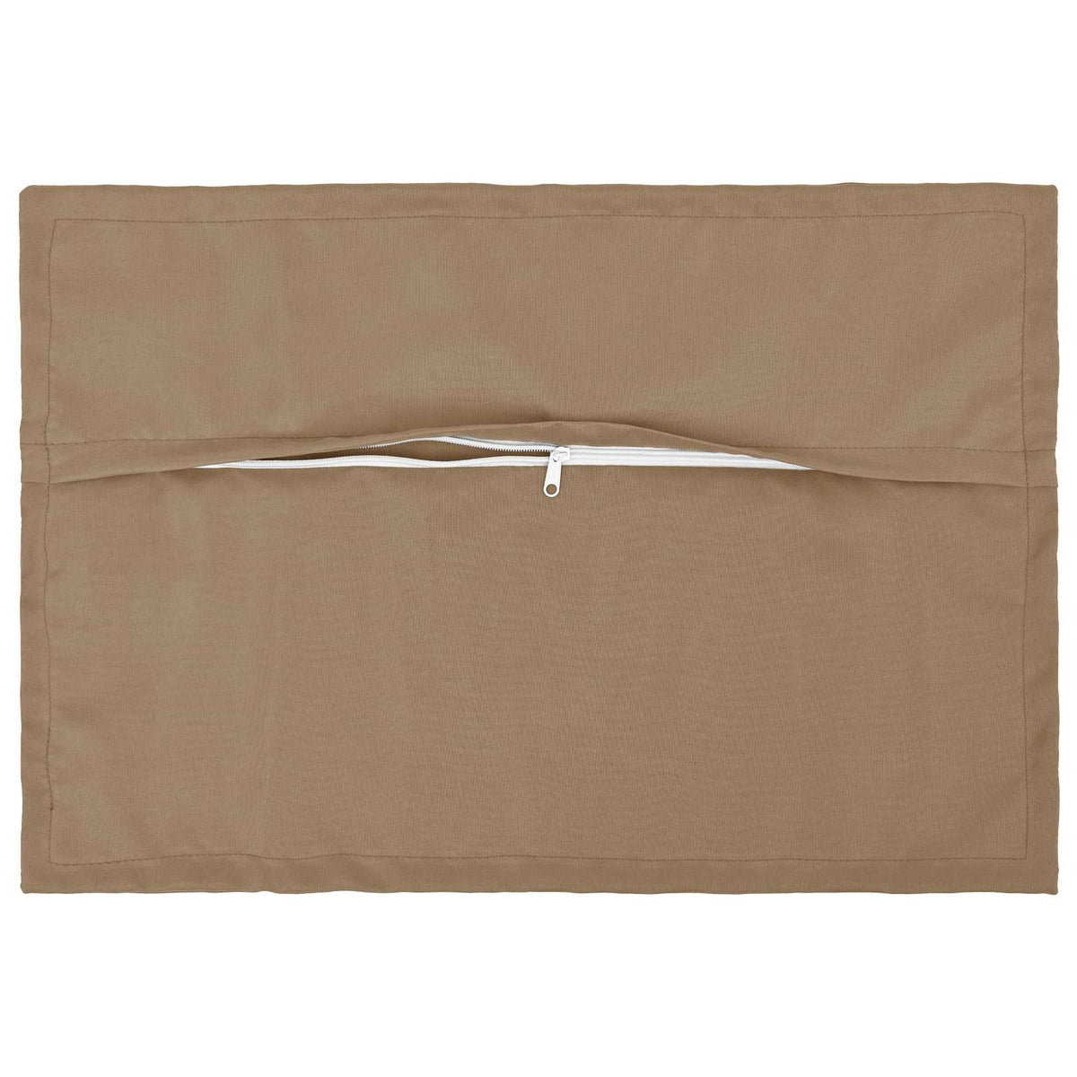Cushion with Pillow HOUTEN 2 pcs Taupe Polyester