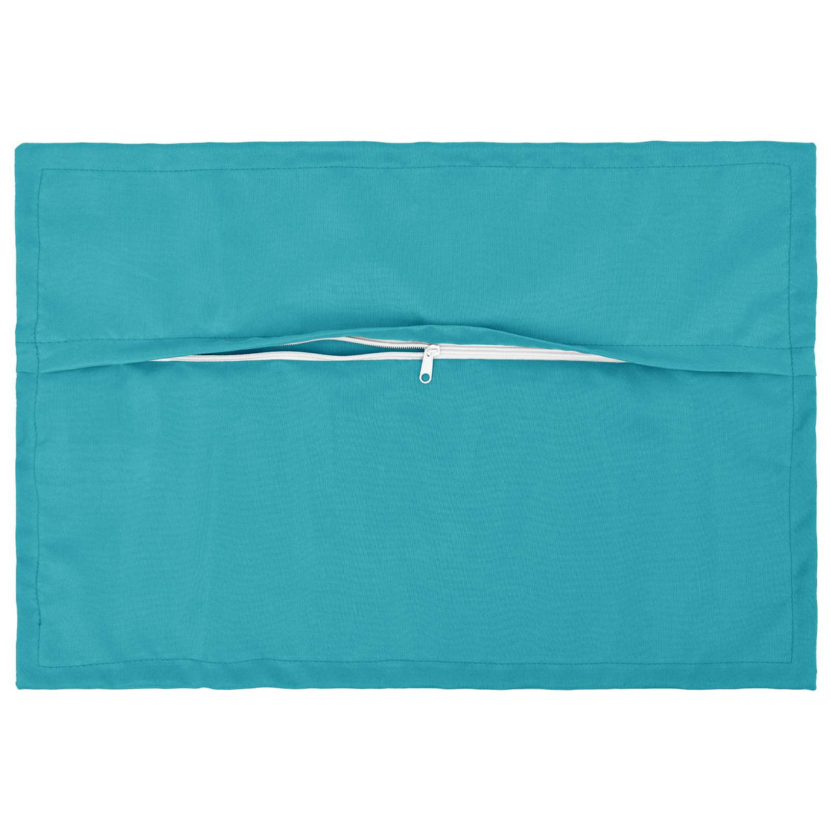 Cushion with Pillow HOUTEN 2 pcs Turquoise Polyester
