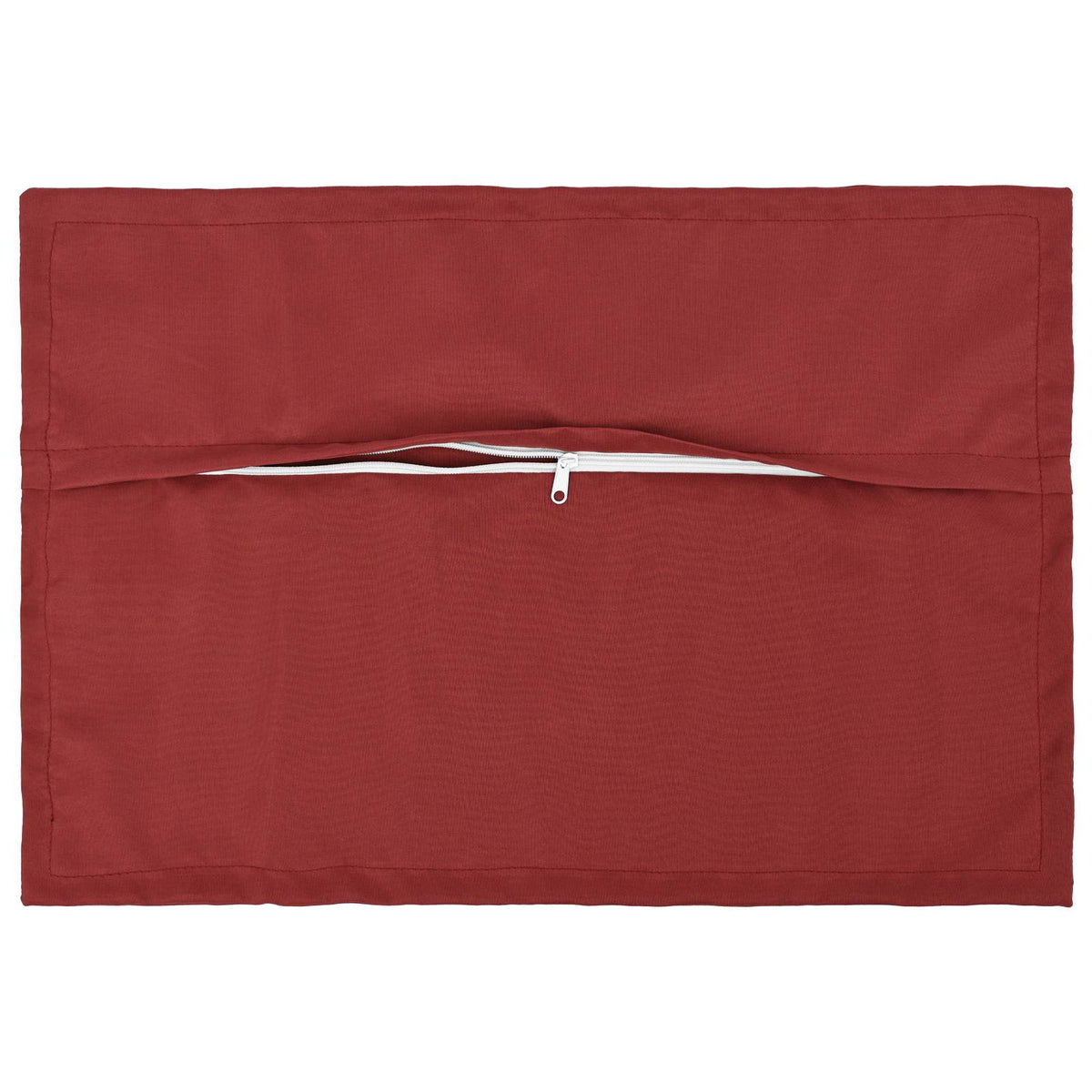 Cushion with Pillow HOUTEN 2 pcs Wine Red Polyester