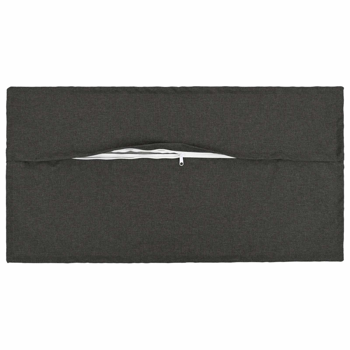 Throw Pillow 6 pcs HOUTEN Dark Grey 40 x 70 cm Faux Linen