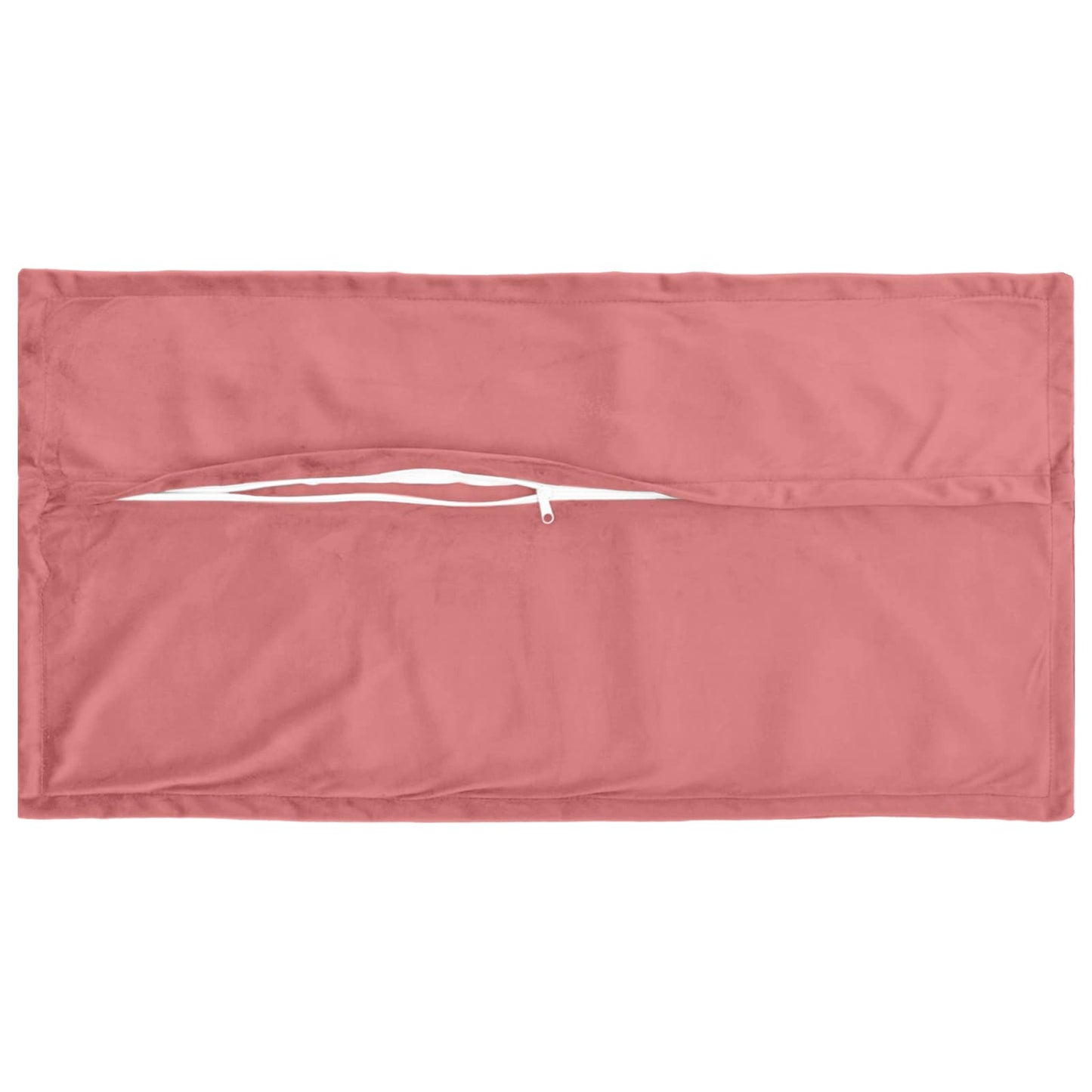 Cushion with Pillow HOUTEN 2 pcs Pink Velvet