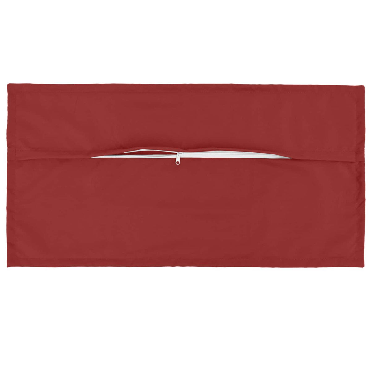 Cushion with Pillow HOUTEN 2 pcs Wine Red Polyester