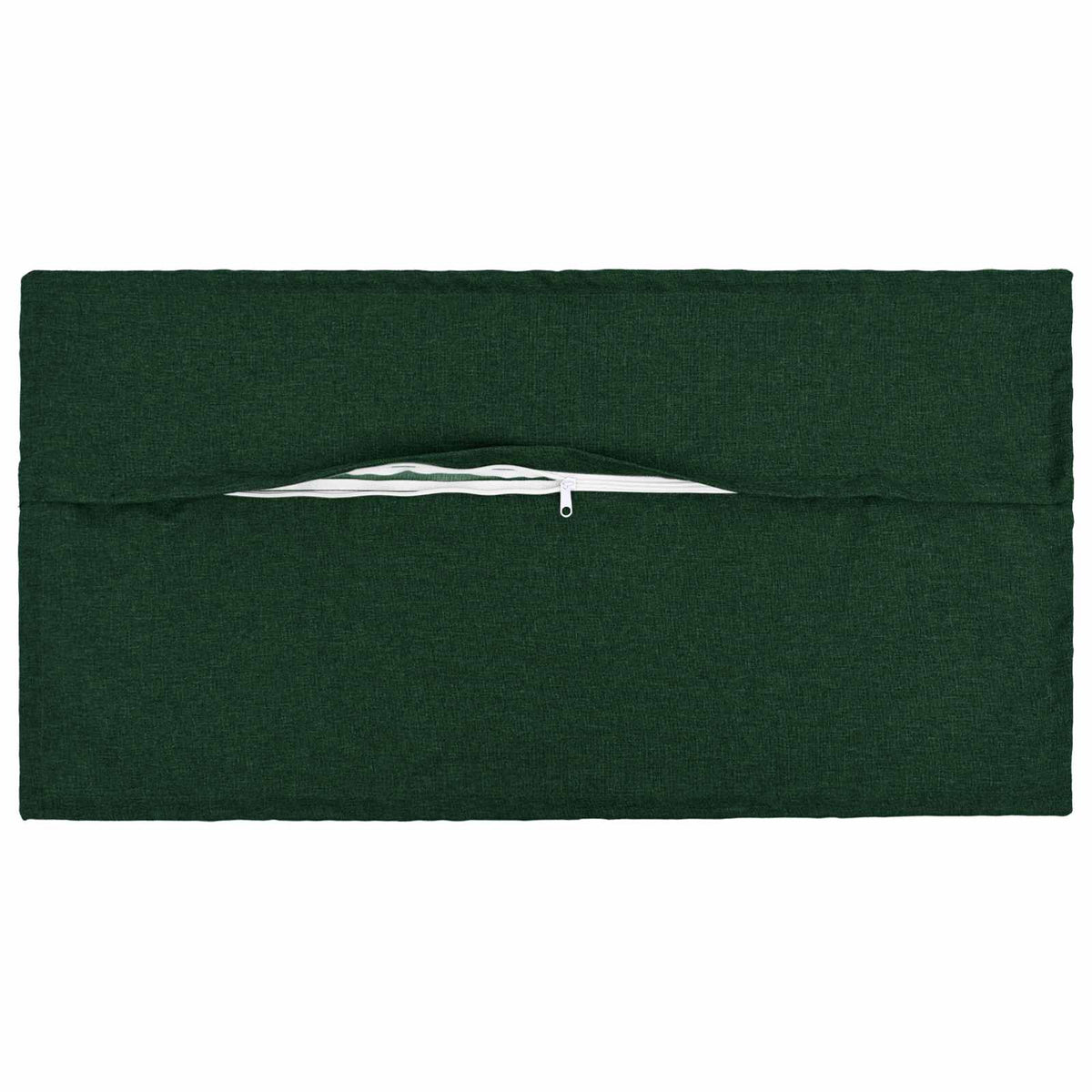 Cushion with Pillow HOUTEN 12 pcs Dark Green Faux Linen