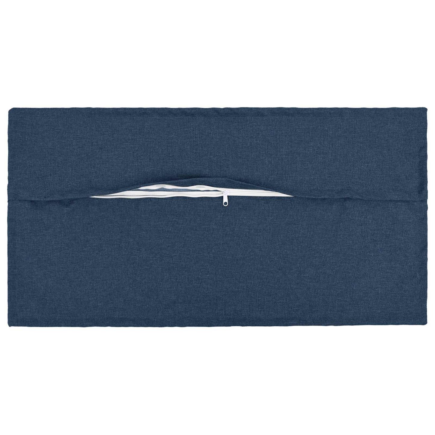 Cushion with Pillow HOUTEN 12 pcs Blue Faux Linen