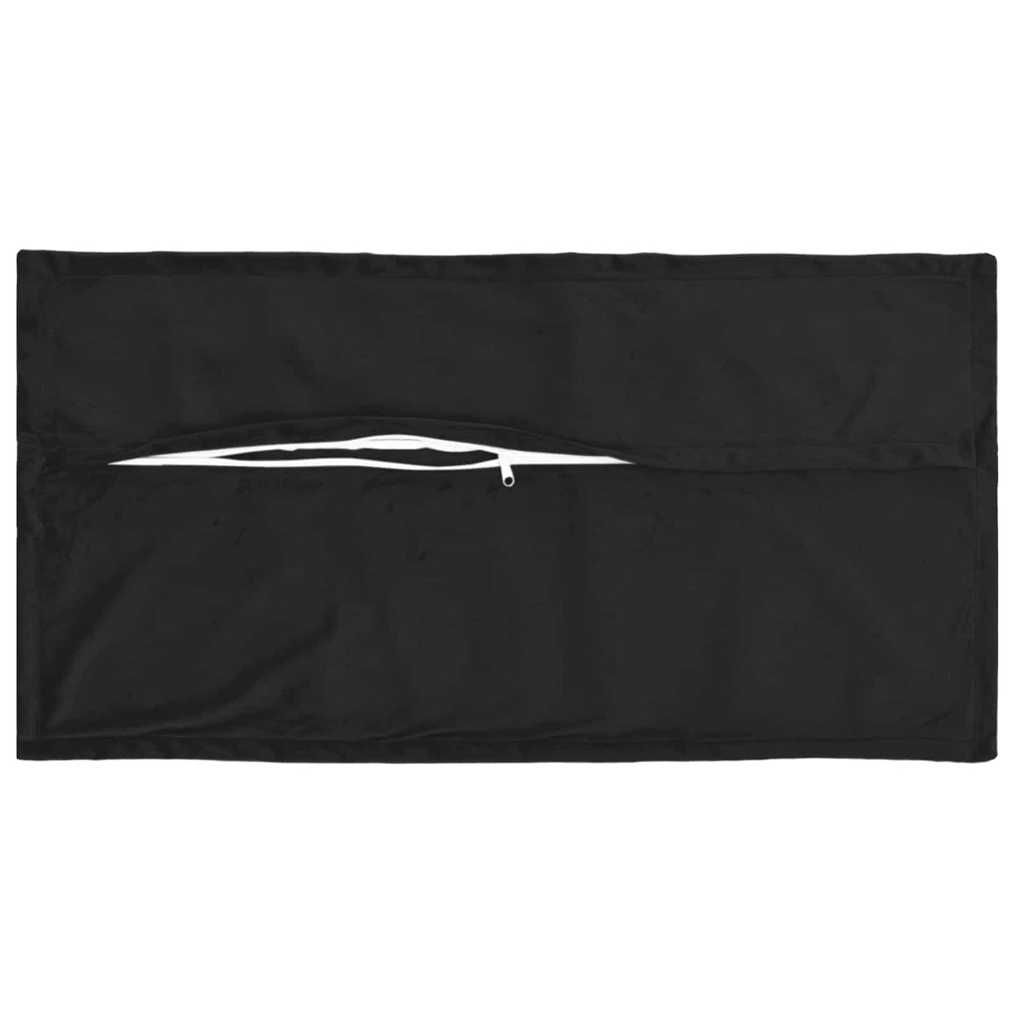 Cushion with Pillow HOUTEN 12 pcs Black Velvet