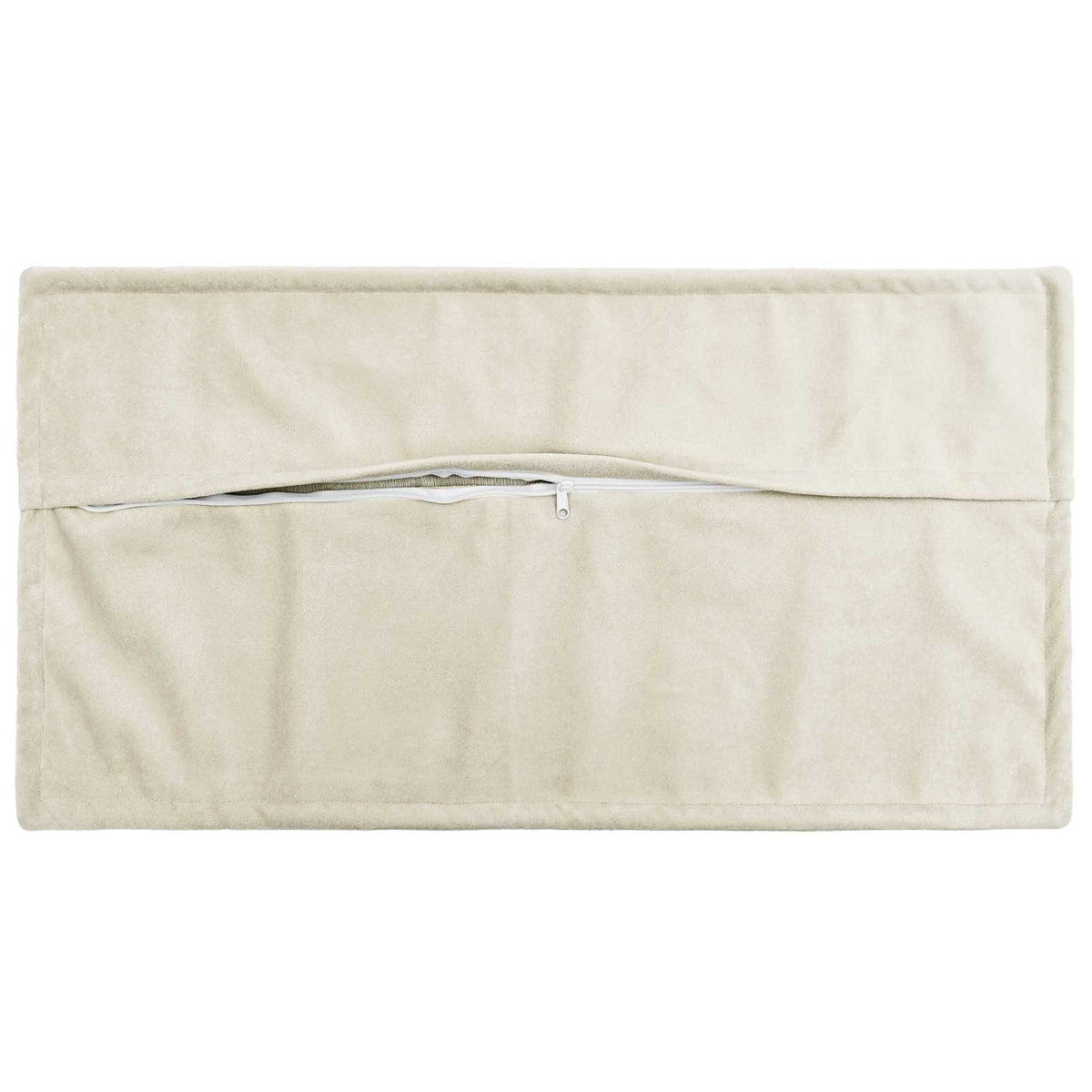 Cushion with Pillow HOUTEN 2 pcs Cream Microfiber Fleece