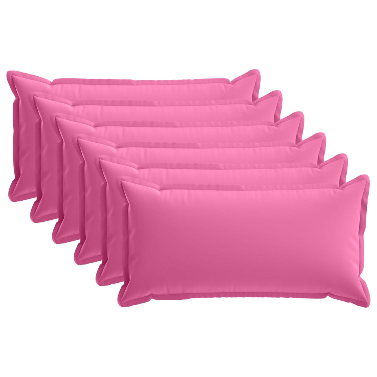Cushion with Pillow HOUTEN 6 pcs Pink Polyester