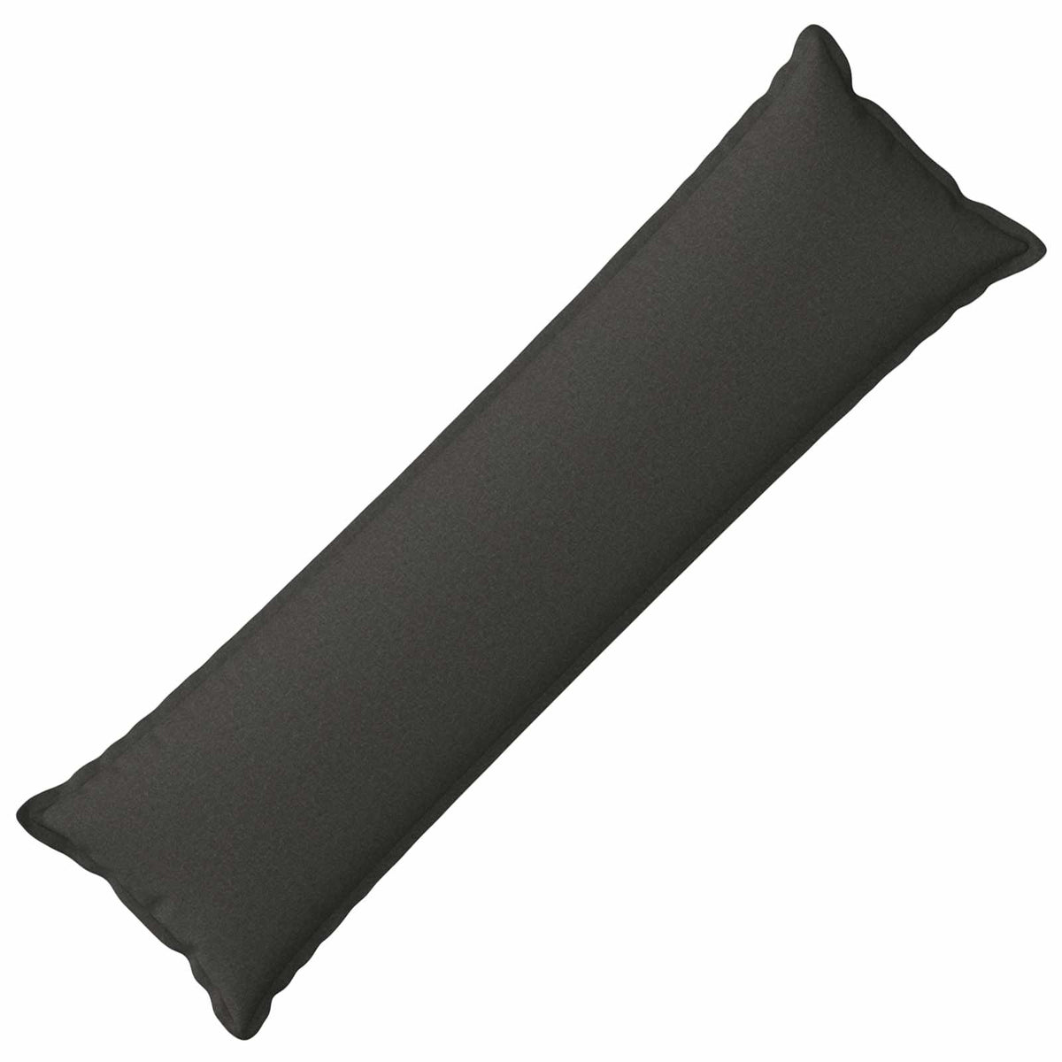 Throw Pillow HOUTEN Dark Grey 40 x 145 cm Faux Linen