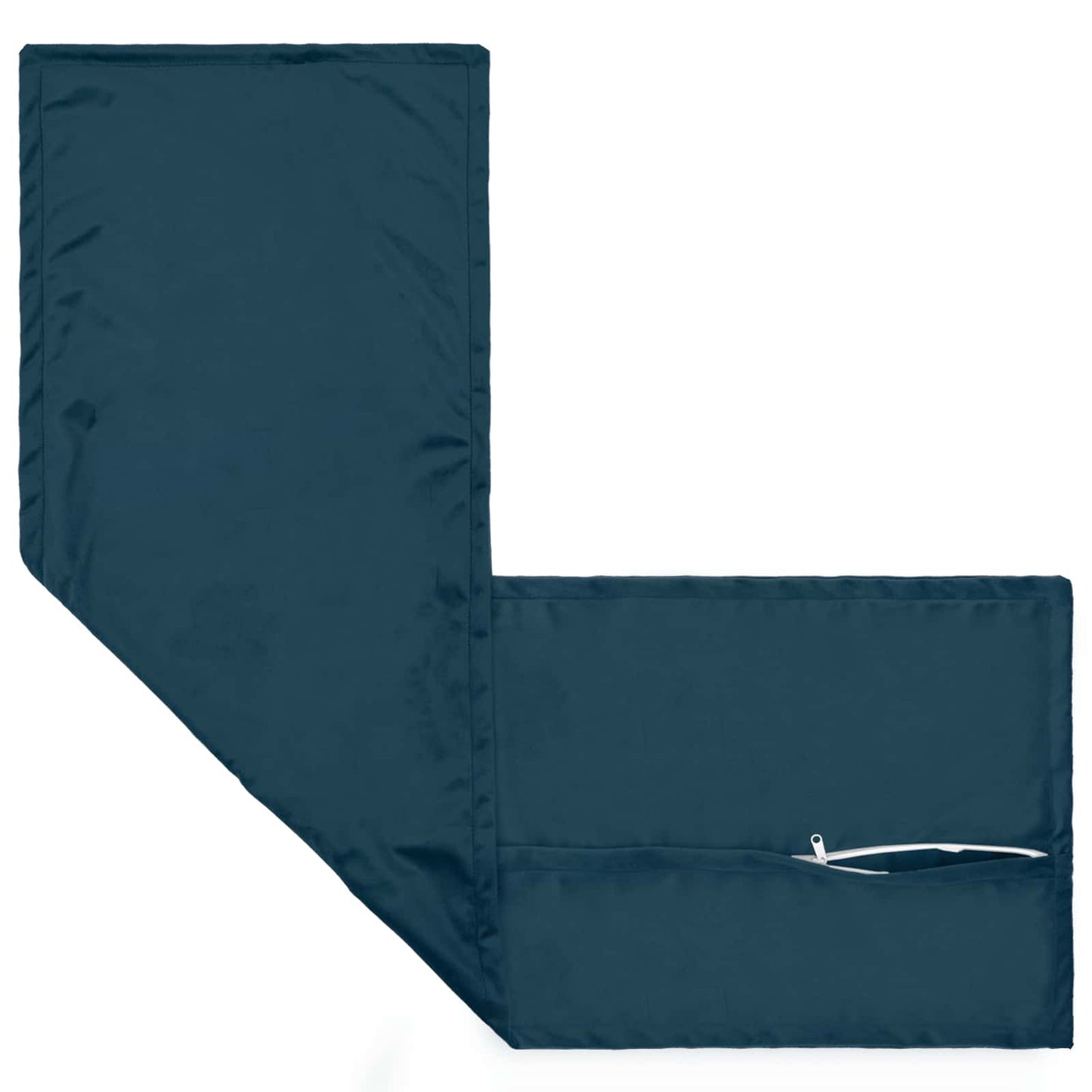 Cushion with Pillow HOUTEN 2 pcs Blue Velvet