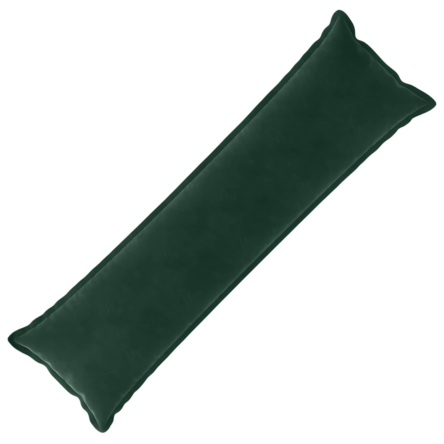 Cushion with Pillow HOUTEN Dark Green 40 x 145 cm Velvet