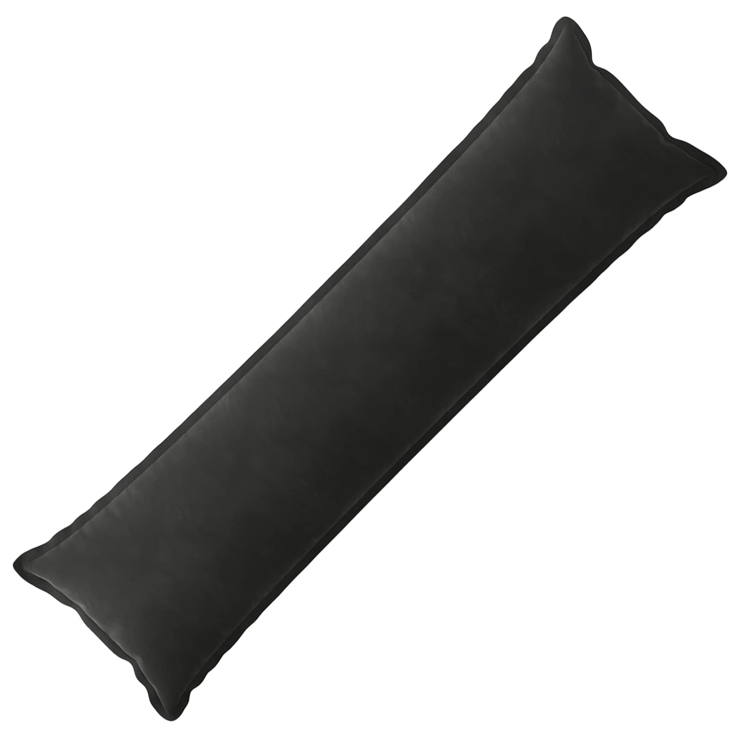 Cushion with Pillow HOUTEN Black 40 x 145 cm Velvet