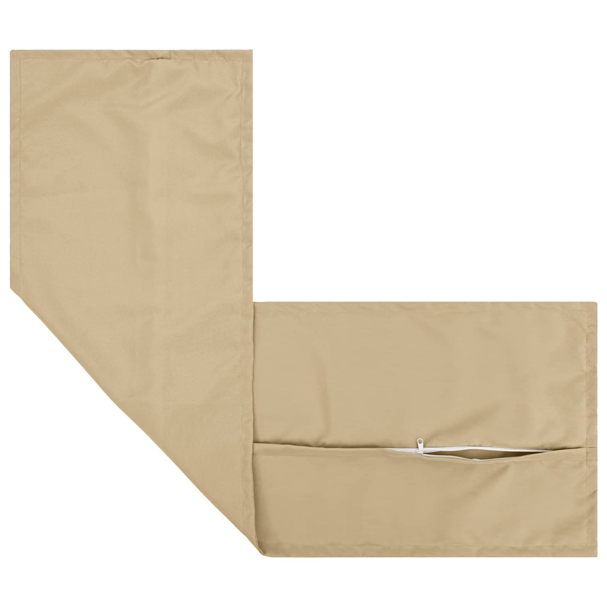 Cushion with Pillow HOUTEN 2 pcs Beige Polyester