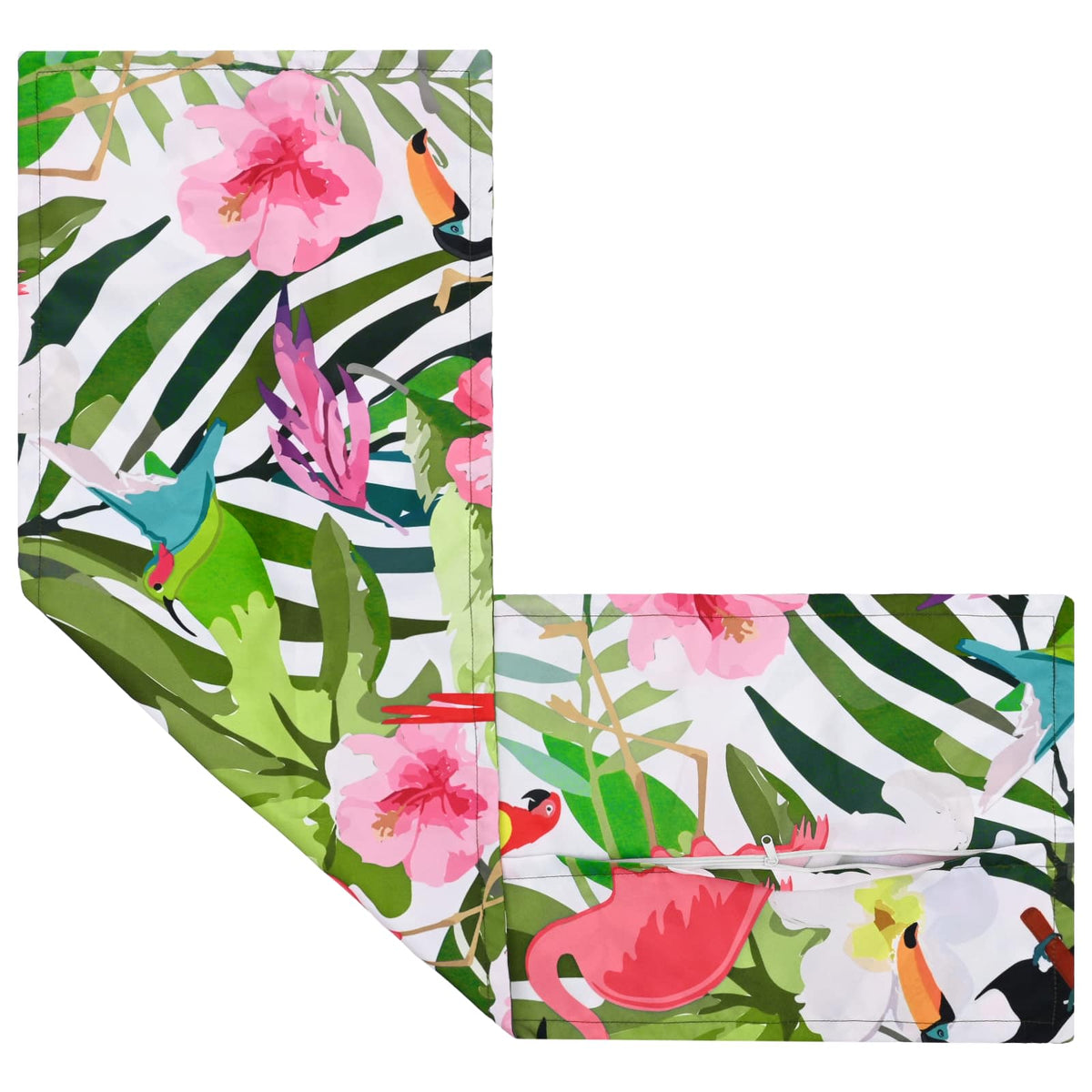 Cushion with Pillow HOUTEN Multicolour 40 x 145 cm Polyester