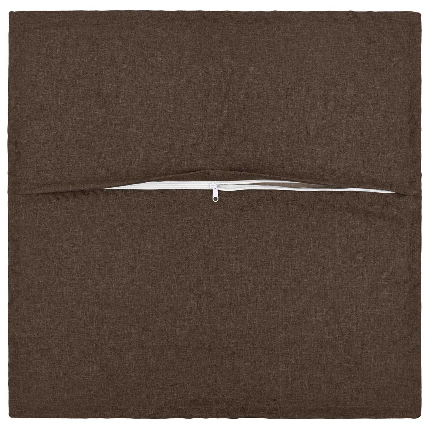 Cushion with Pillow HOUTEN 12 pcs Taupe Faux Linen