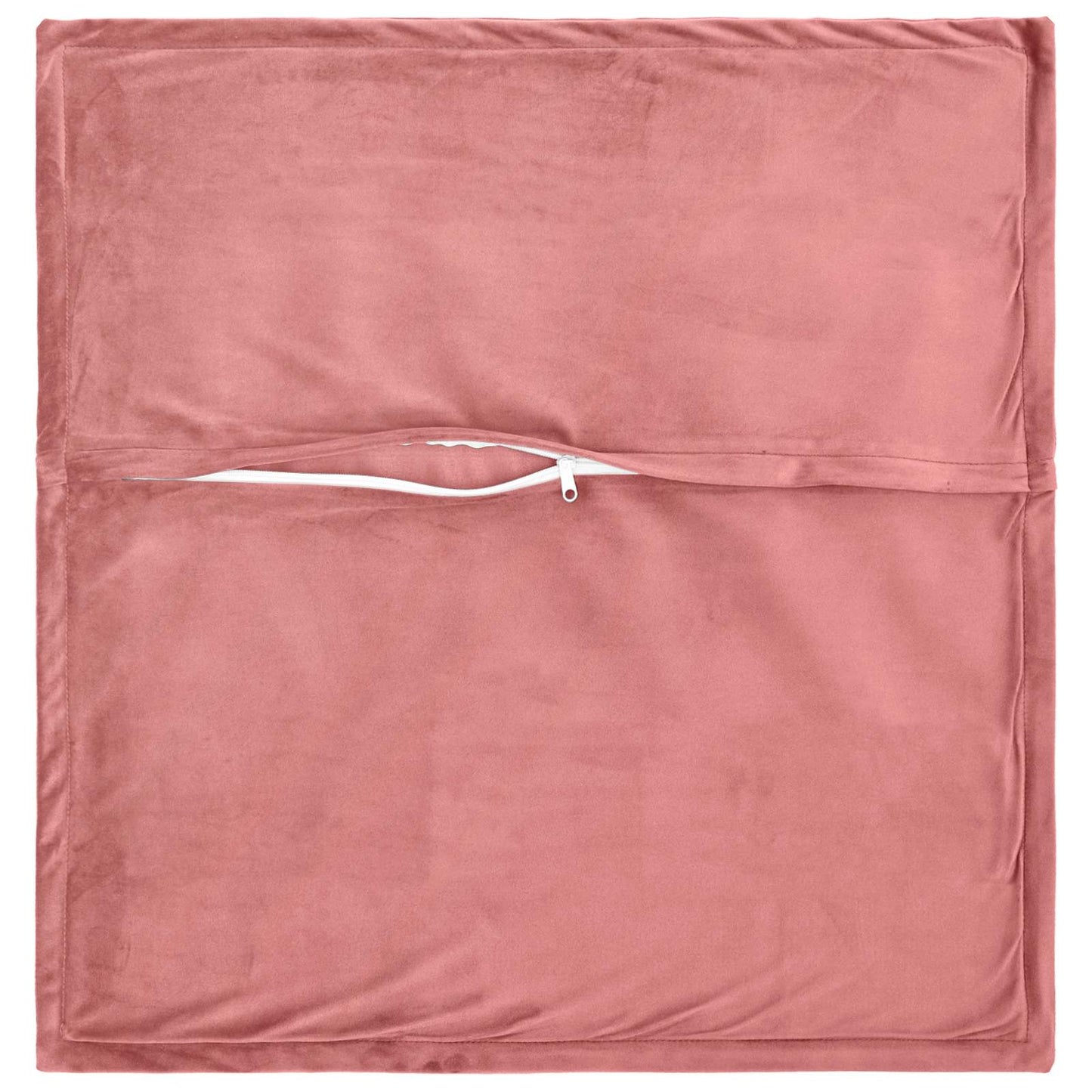 Cushion with Pillow HOUTEN 2 pcs Pink Velvet