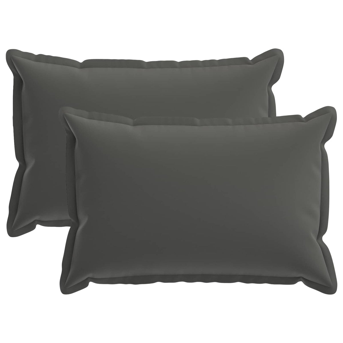 Throw Pillow 2 pcs HOUTEN Anthracite 50 x 70 cm Polyester