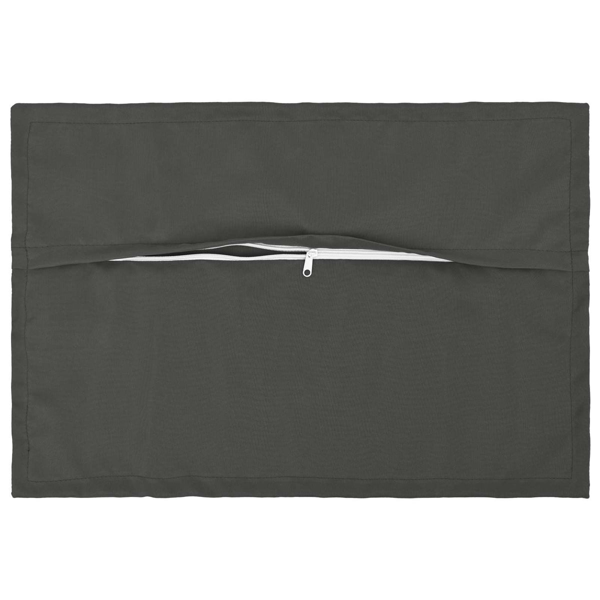 Cushion with Pillow HOUTEN 2 pcs Anthracite Polyester