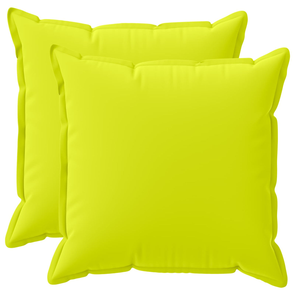 Cushion with Pillow HOUTEN 2 pcs Bright Green Polyester