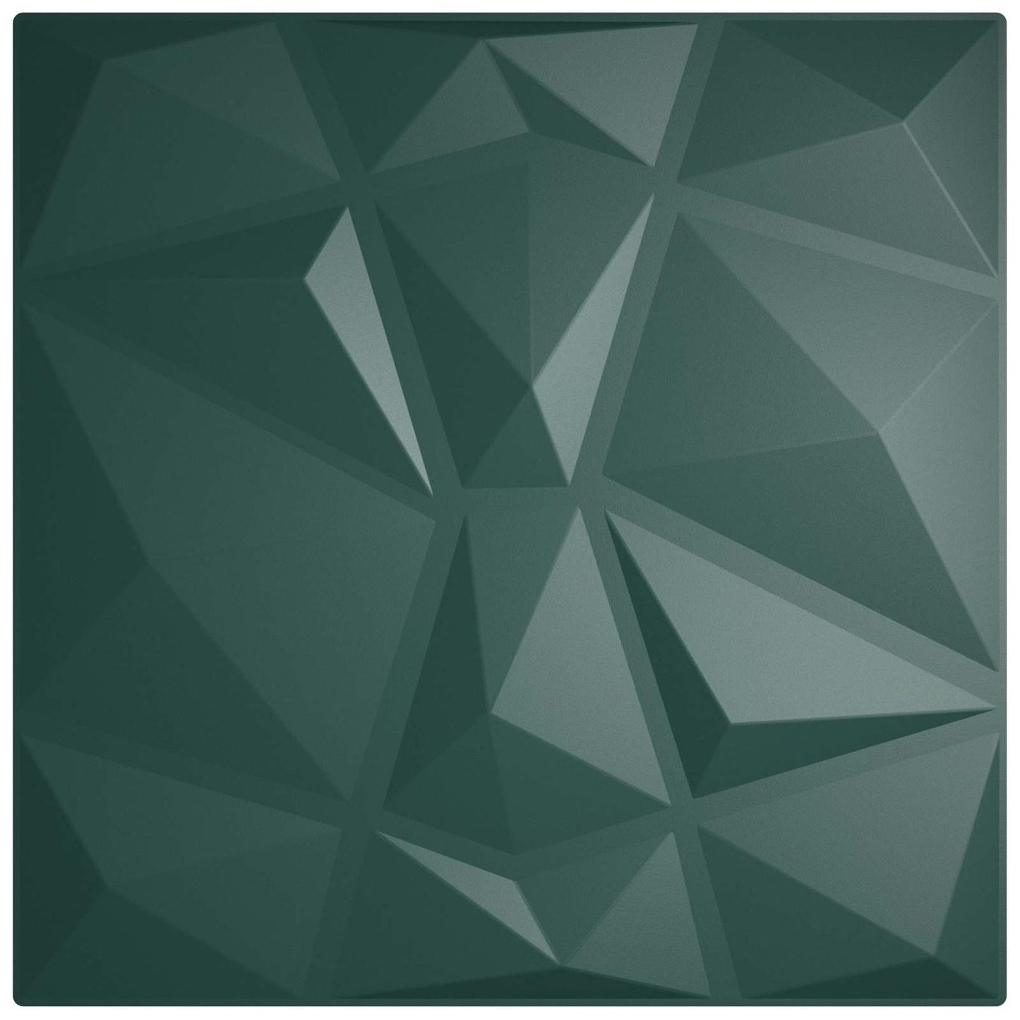 Wall Panels 24 pcs 50 x 50 cm Green XPS Foam