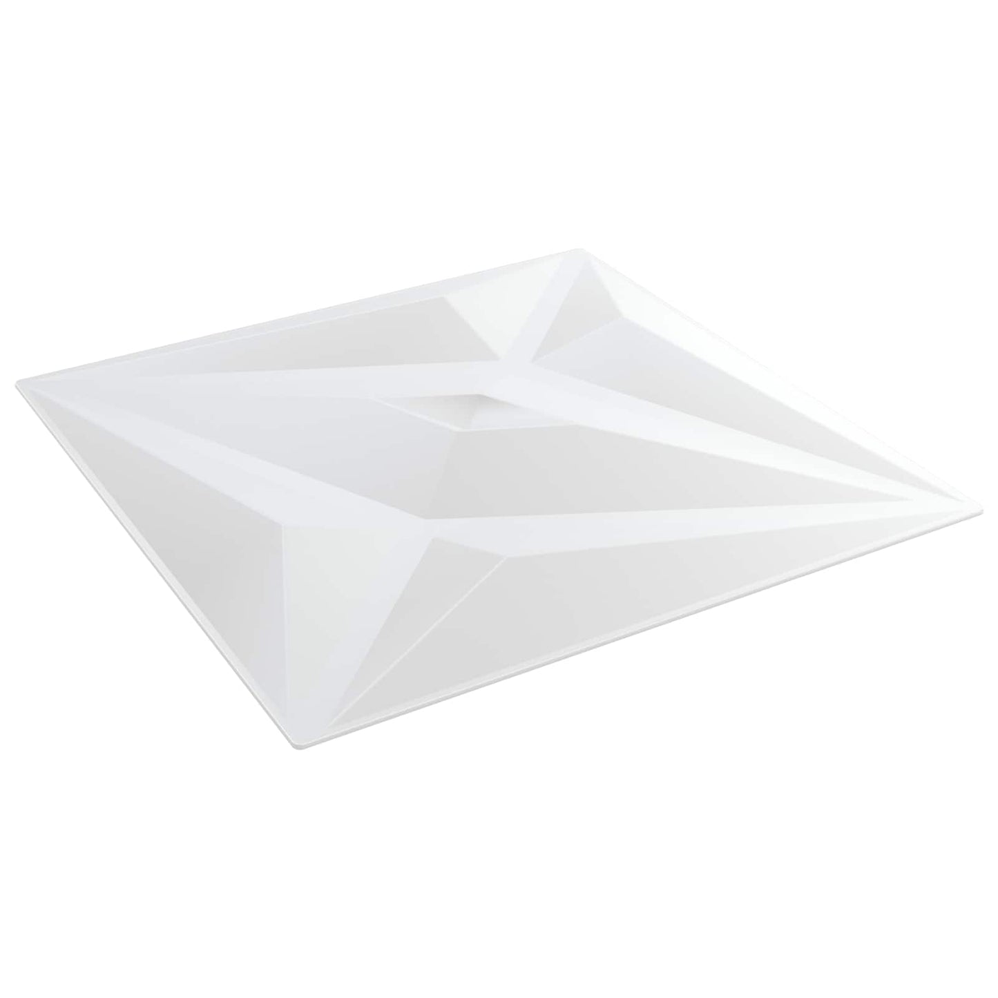 Wall Panels 24 pcs 50 x 50 cm White Star XPS Foam