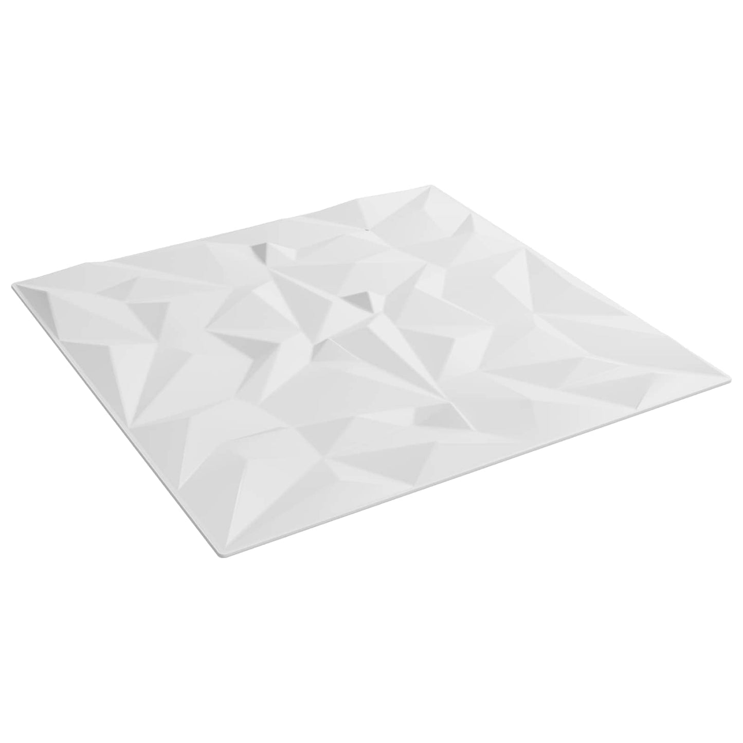 Wall Panels 24 pcs 50 x 50 cm White XPS Foam
