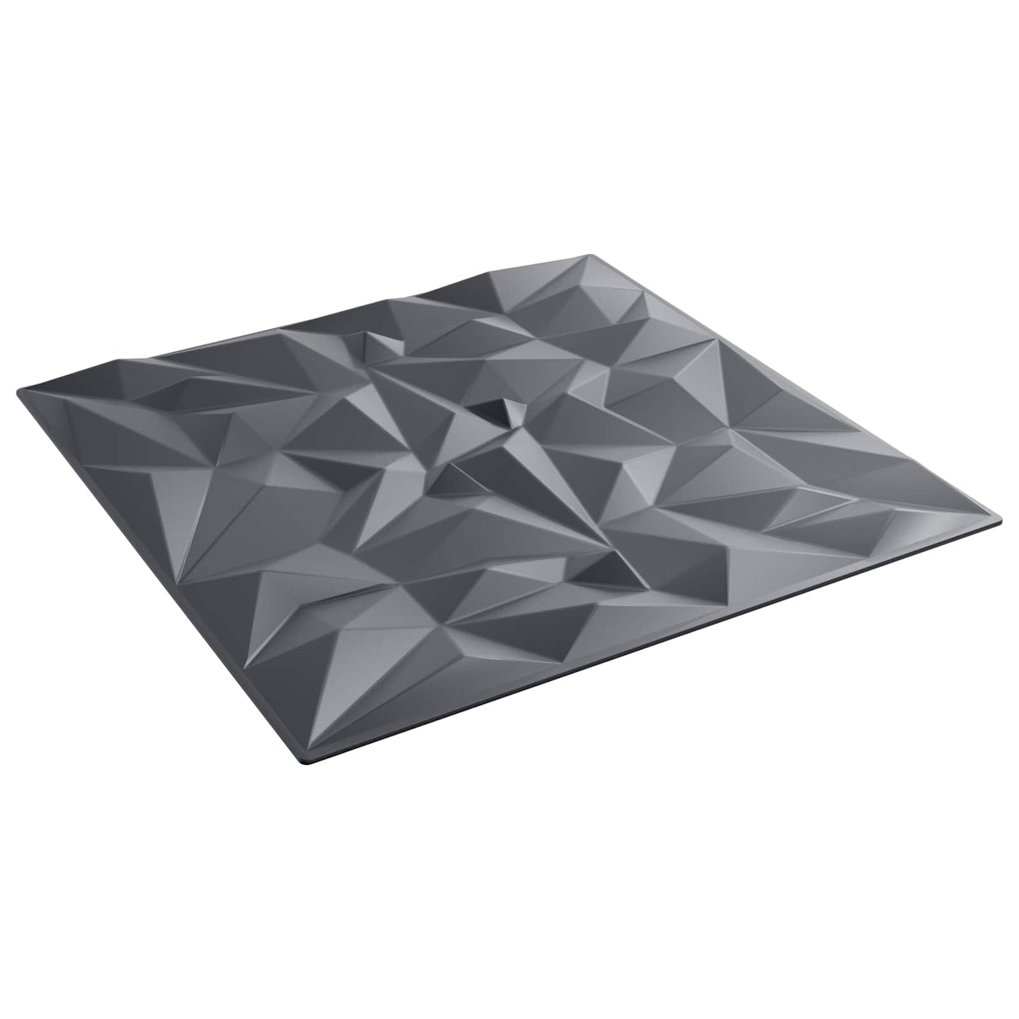 Wall Panels 48 pcs 50 x 50 cm Amethyst Grey XPS Foam