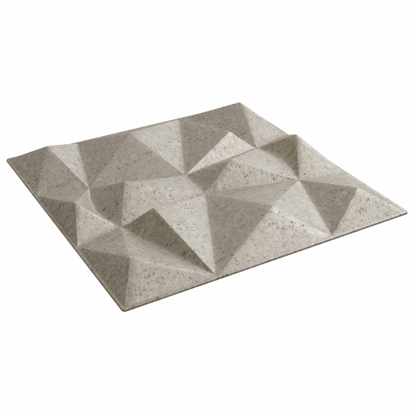 Wall Panels 12 pcs 50 x 50 cm Diamond Beton XPS Foam