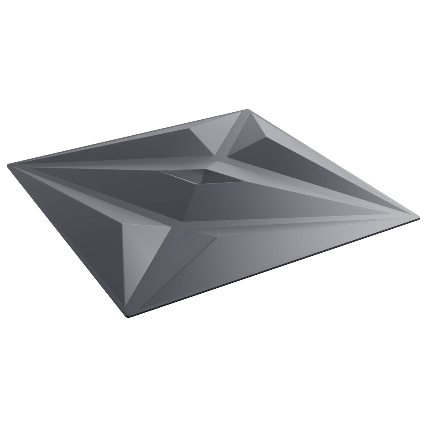 Wall Panels 48 pcs 50 x 50 cm Star Grey XPS Foam