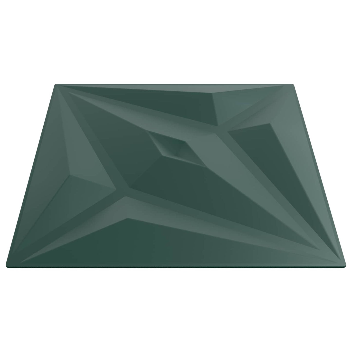 Wall Panels 12 pcs 50 x 50 cm Star Green XPS Foam