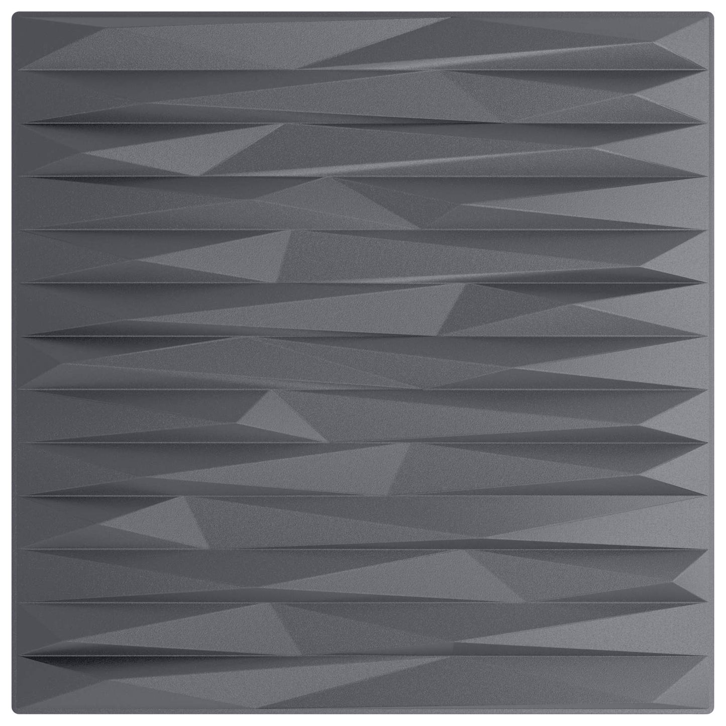 Wall Panels 24 pcs 50 x 50 cm Stone Grey XPS Foam
