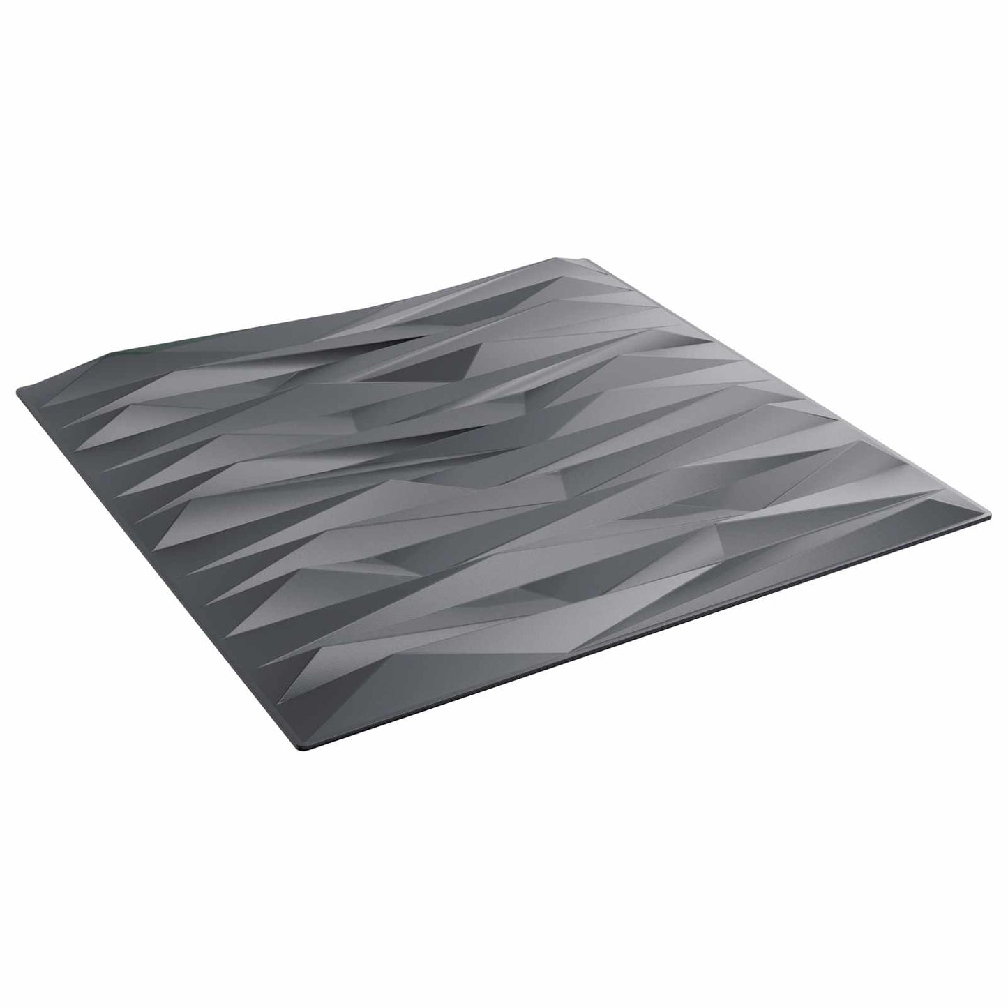 Wall Panels 48 pcs 50 x 50 cm Stone Grey XPS Foam