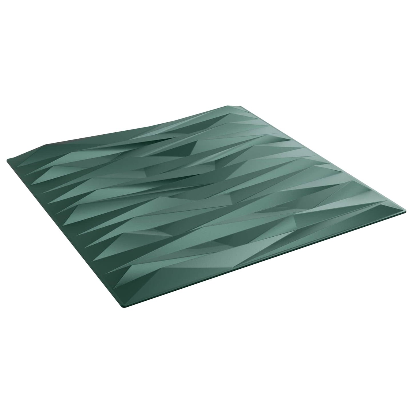 Wall Panels 48 pcs 50 x 50 cm Stone Green XPS Foam