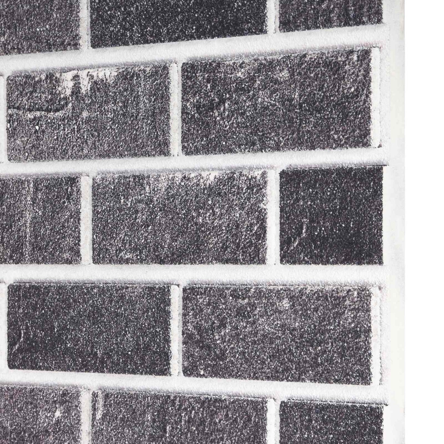 Wall Panels 10 pcs 100 x 50 cm Black and Grey EPS Foam