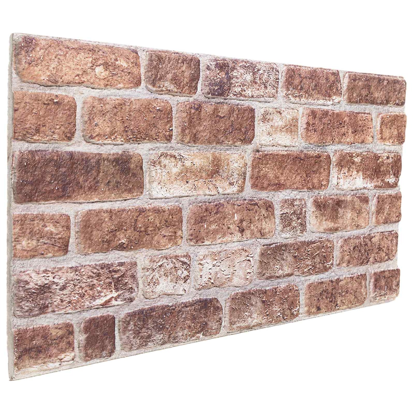 Wall Panels 10 pcs 100 x 50 cm Brown EPS Foam