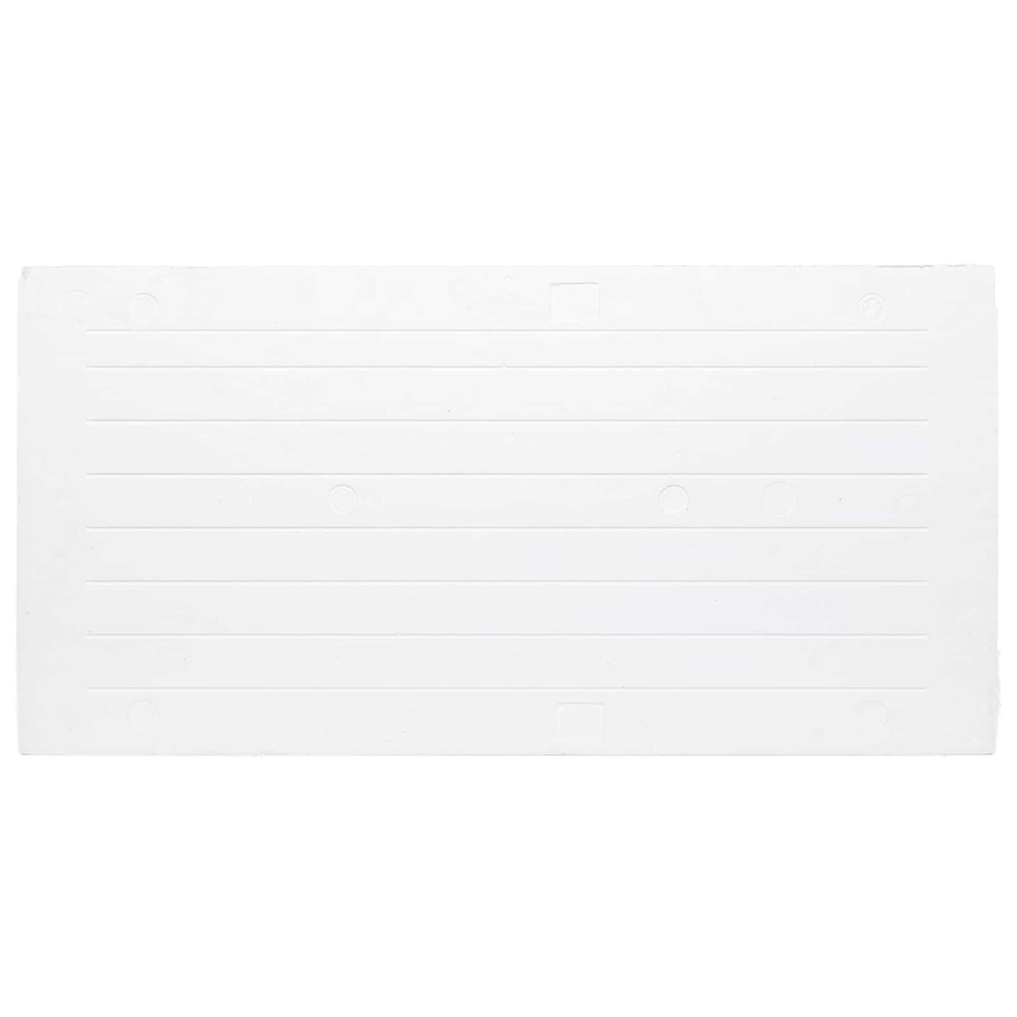 Wall Panels 10 pcs 100 x 50 cm Red and White EPS Foam